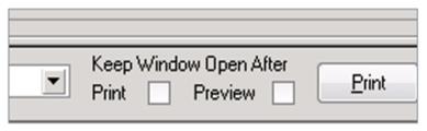 Keep window open Sage 100 printing