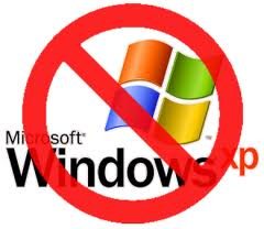 Support ended for Windows XP